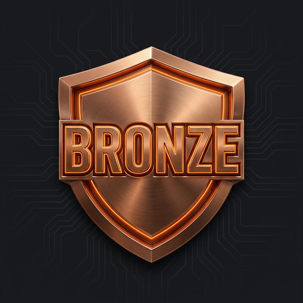 Bronze tier badge