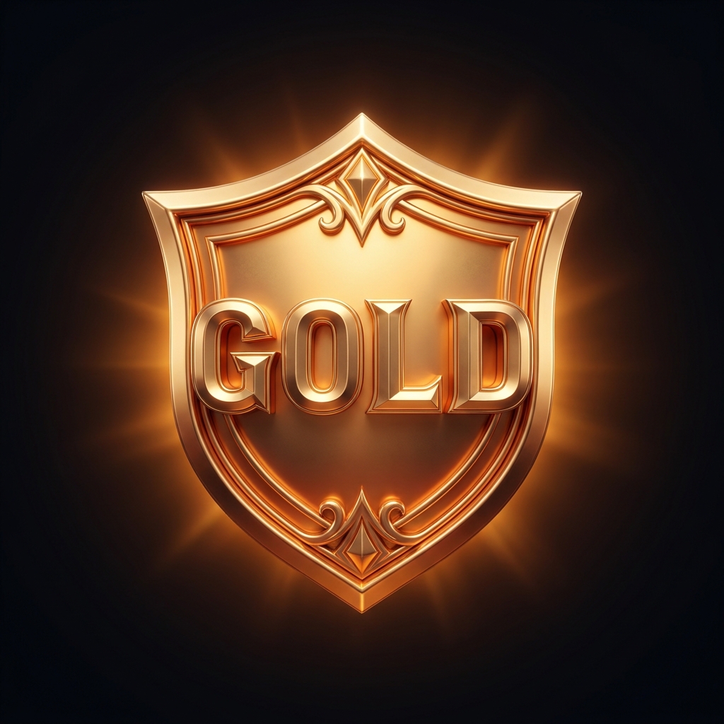 Gold tier badge