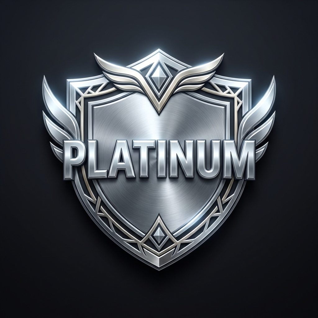 Platinum tier badge